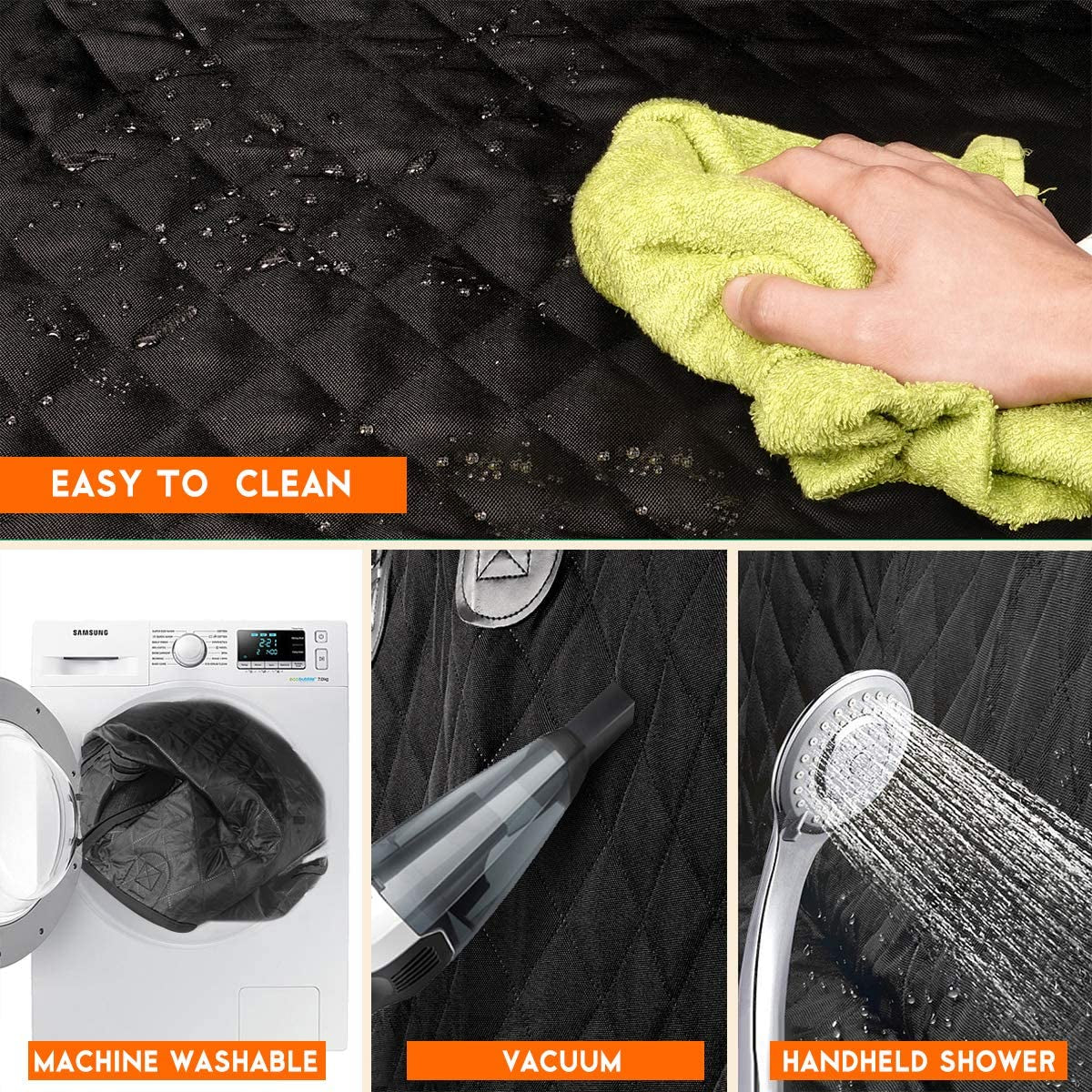Transform Your Travels with Our Premium Waterproof Dog Car Seat Cover - Non-Slip, Adjustable, and Universal Fit for Ultimate Protection!