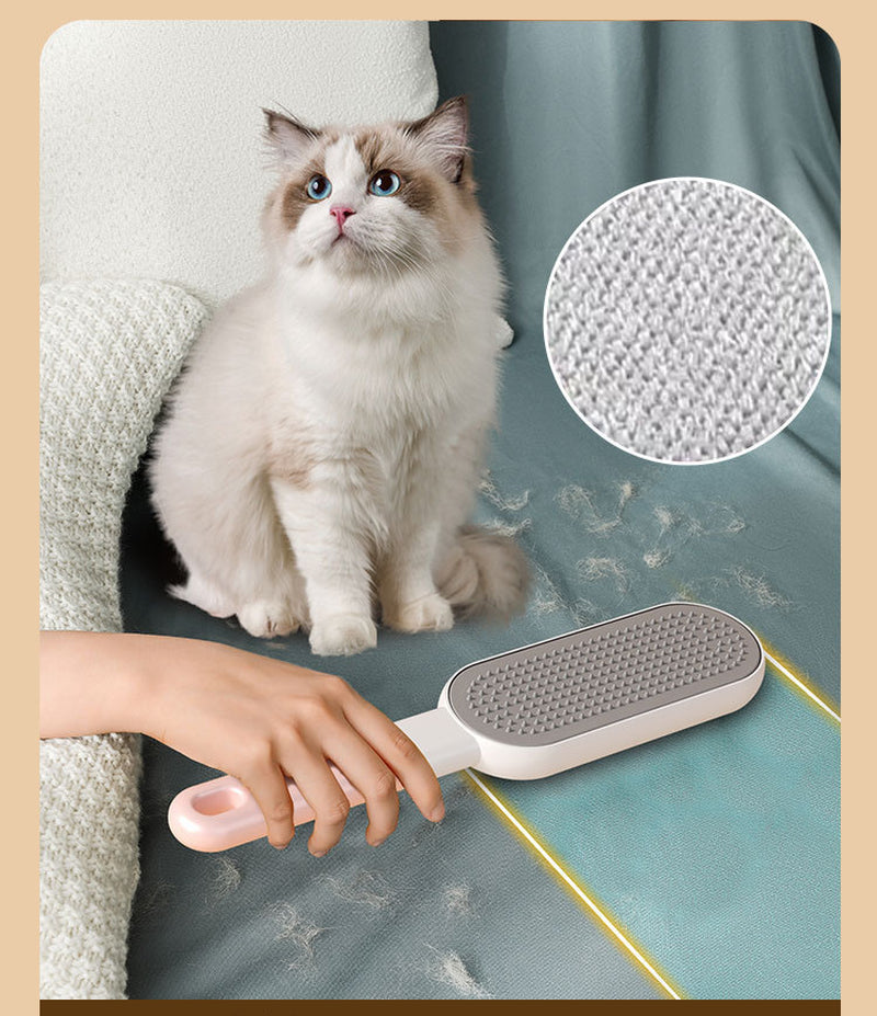 Revolutionary Double-Sided Pet Hair Remover Brush for Effortless Cleaning of Furniture, Clothes, and Accessories