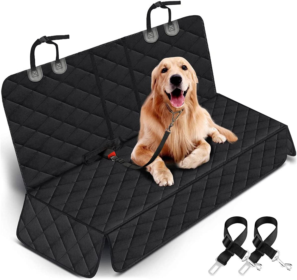Transform Your Travels with Our Premium Waterproof Dog Car Seat Cover - Non-Slip, Adjustable, and Universal Fit for Ultimate Protection!