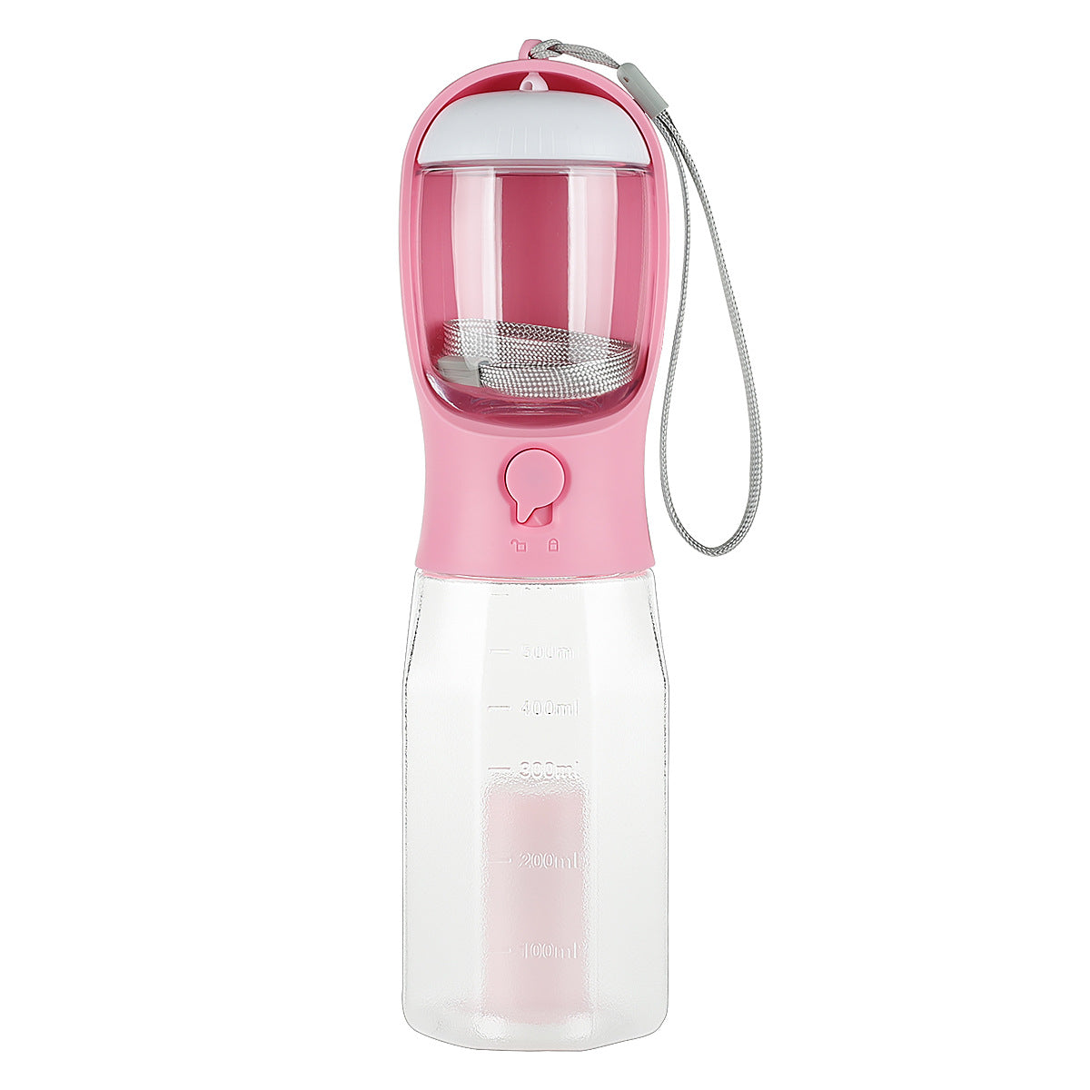 Ultimate 3-in-1 Portable Dog and Cat Water Bottle with Food Feeder and Poop Dispenser - Leak-Proof, Stylish, and Convenient for On-the-Go Pet Adventures!