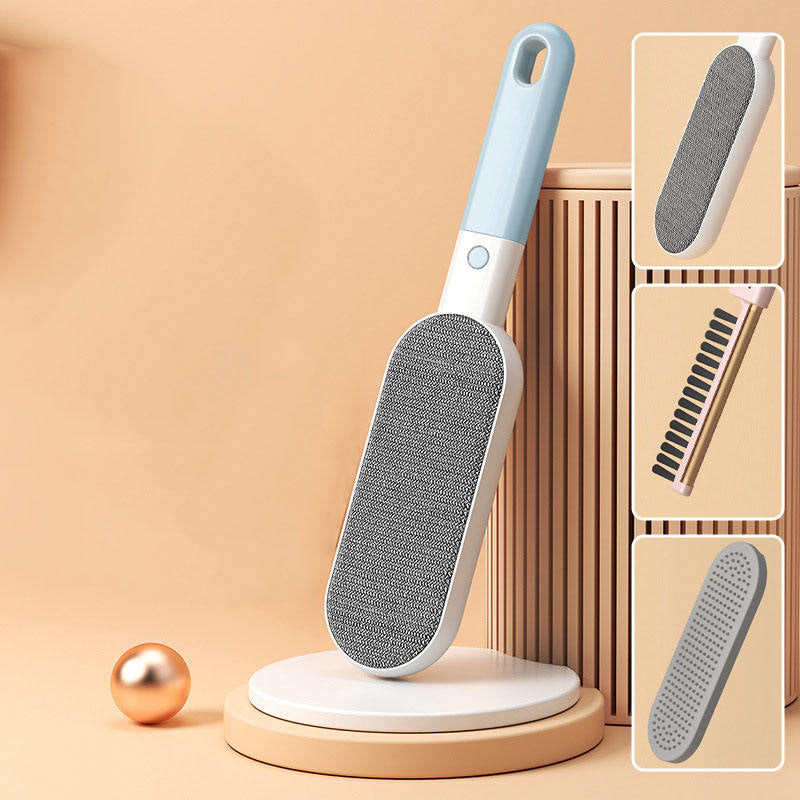 Revolutionary Double-Sided Pet Hair Remover Brush for Effortless Cleaning of Furniture, Clothes, and Accessories