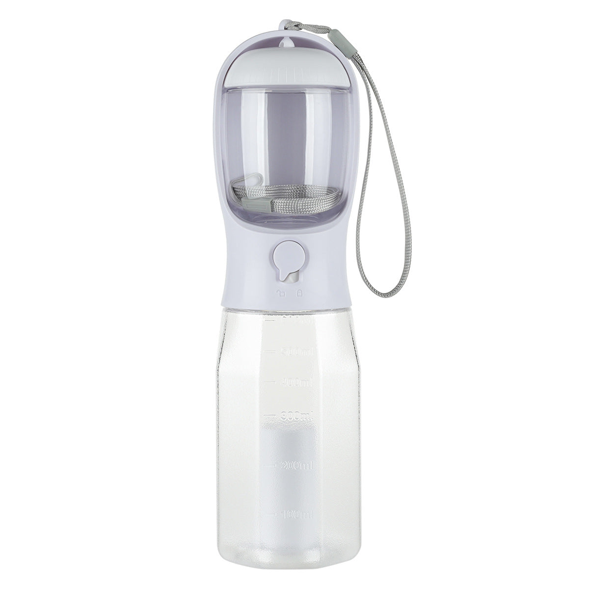 Ultimate 3-in-1 Portable Dog and Cat Water Bottle with Food Feeder and Poop Dispenser - Leak-Proof, Stylish, and Convenient for On-the-Go Pet Adventures!