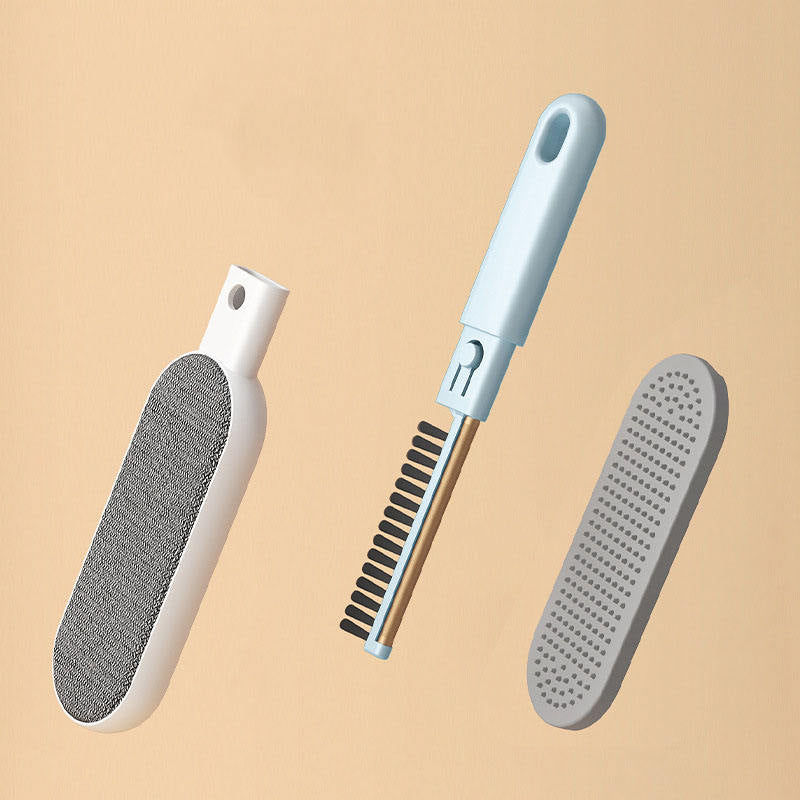 Revolutionary Double-Sided Pet Hair Remover Brush for Effortless Cleaning of Furniture, Clothes, and Accessories