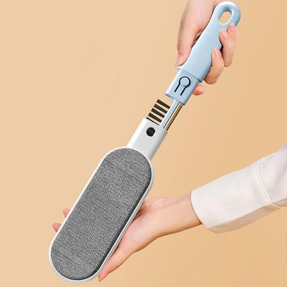 Revolutionary Double-Sided Pet Hair Remover Brush for Effortless Cleaning of Furniture, Clothes, and Accessories