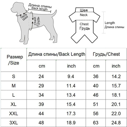 Stylish Waterproof Winter Dog Coat - Warm Cotton Hooded Jacket for Small Dogs and Cats with Reflective Detail
