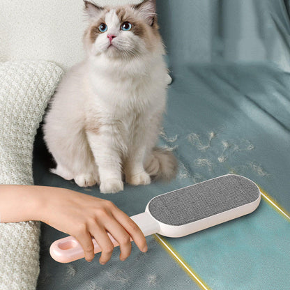 Revolutionary Double-Sided Pet Hair Remover Brush for Effortless Cleaning of Furniture, Clothes, and Accessories